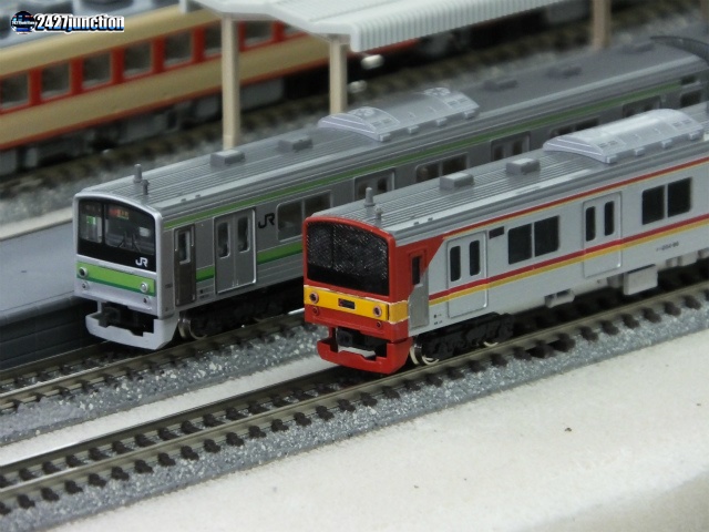 日本全国 送料無料 よろずやクエスＮゲージ KATO 205系直流通勤形電車 横浜線色 8両セット 鉄道模型